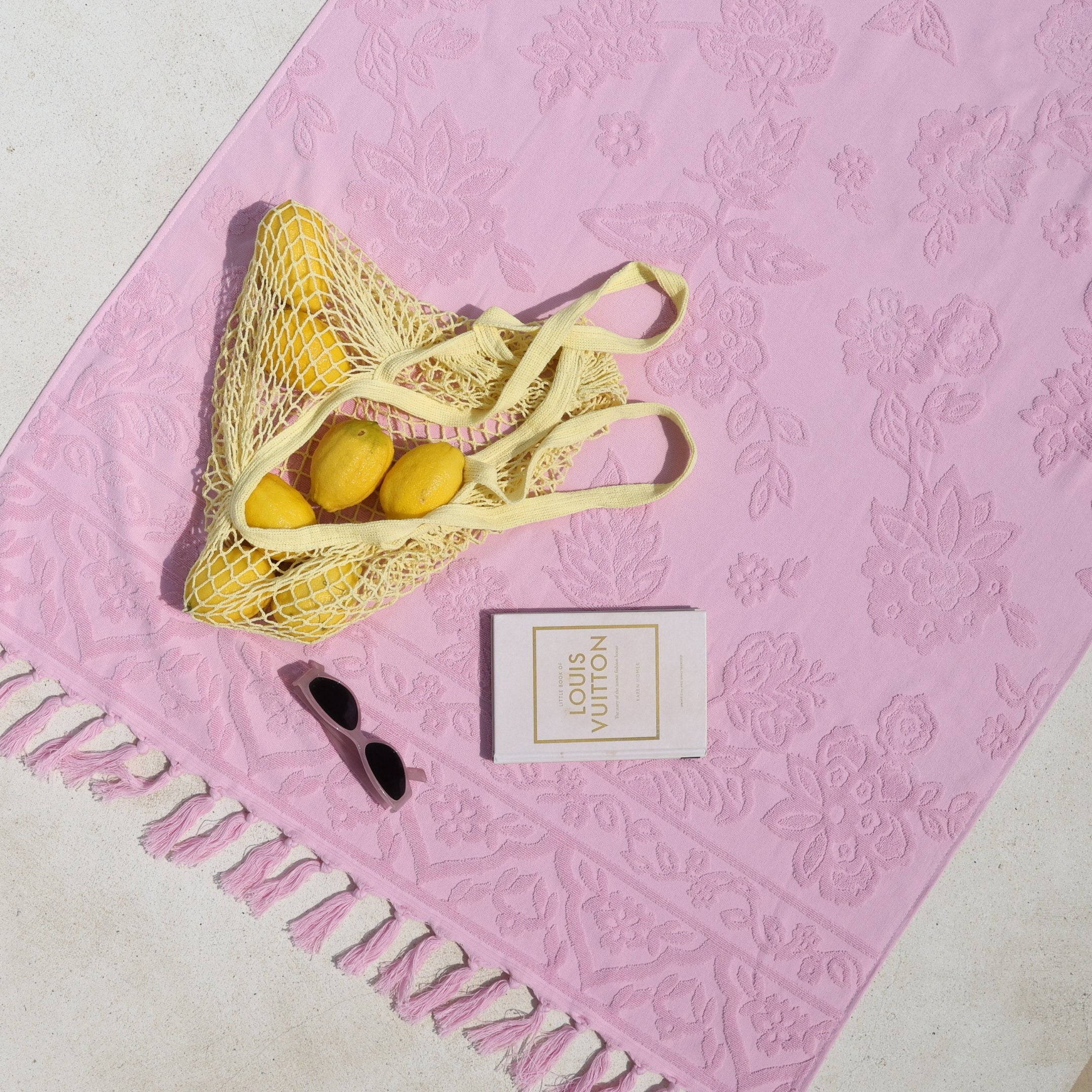 Lucia Blush Beach Towel - Image 10