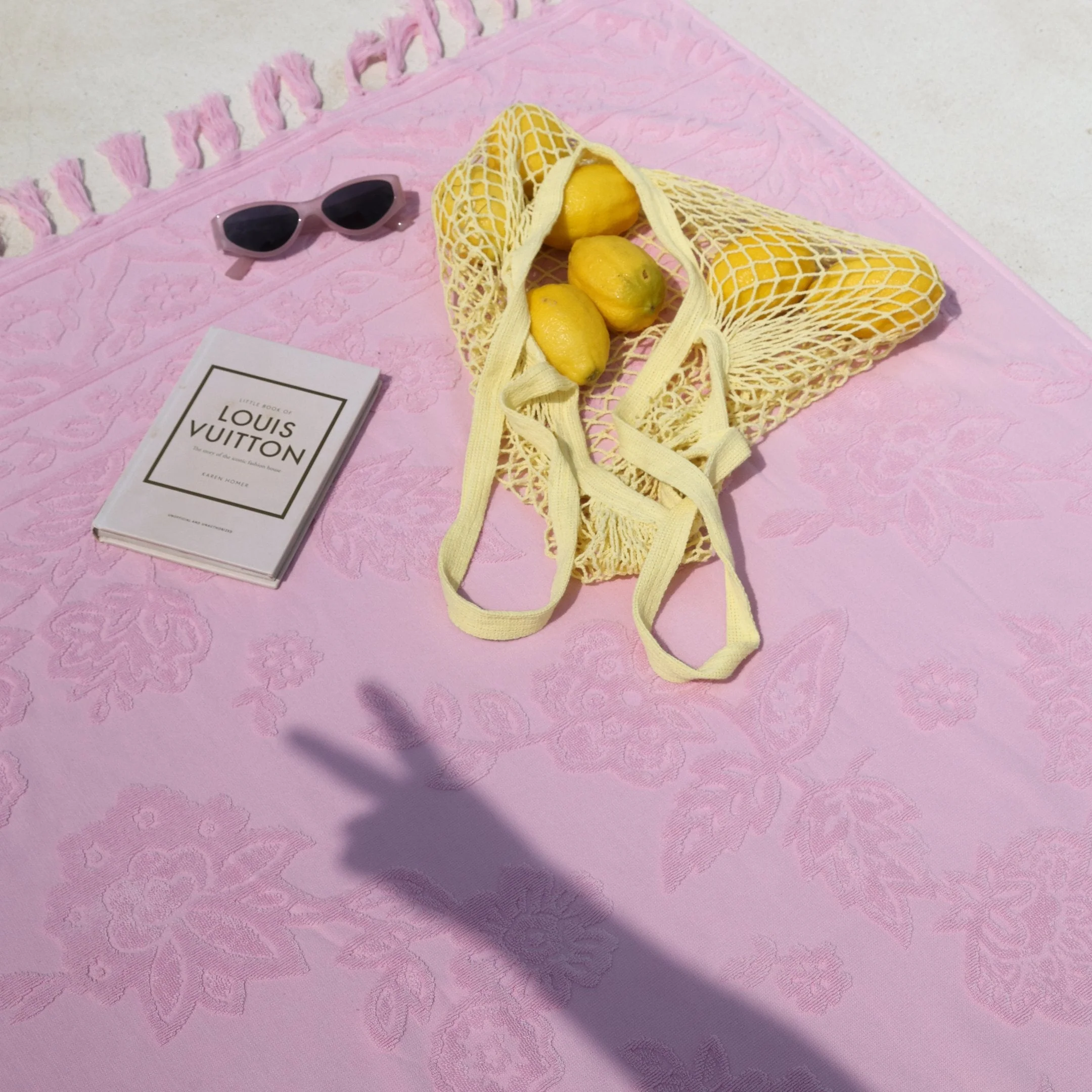 Lucia Blush Beach Towel - Image 5