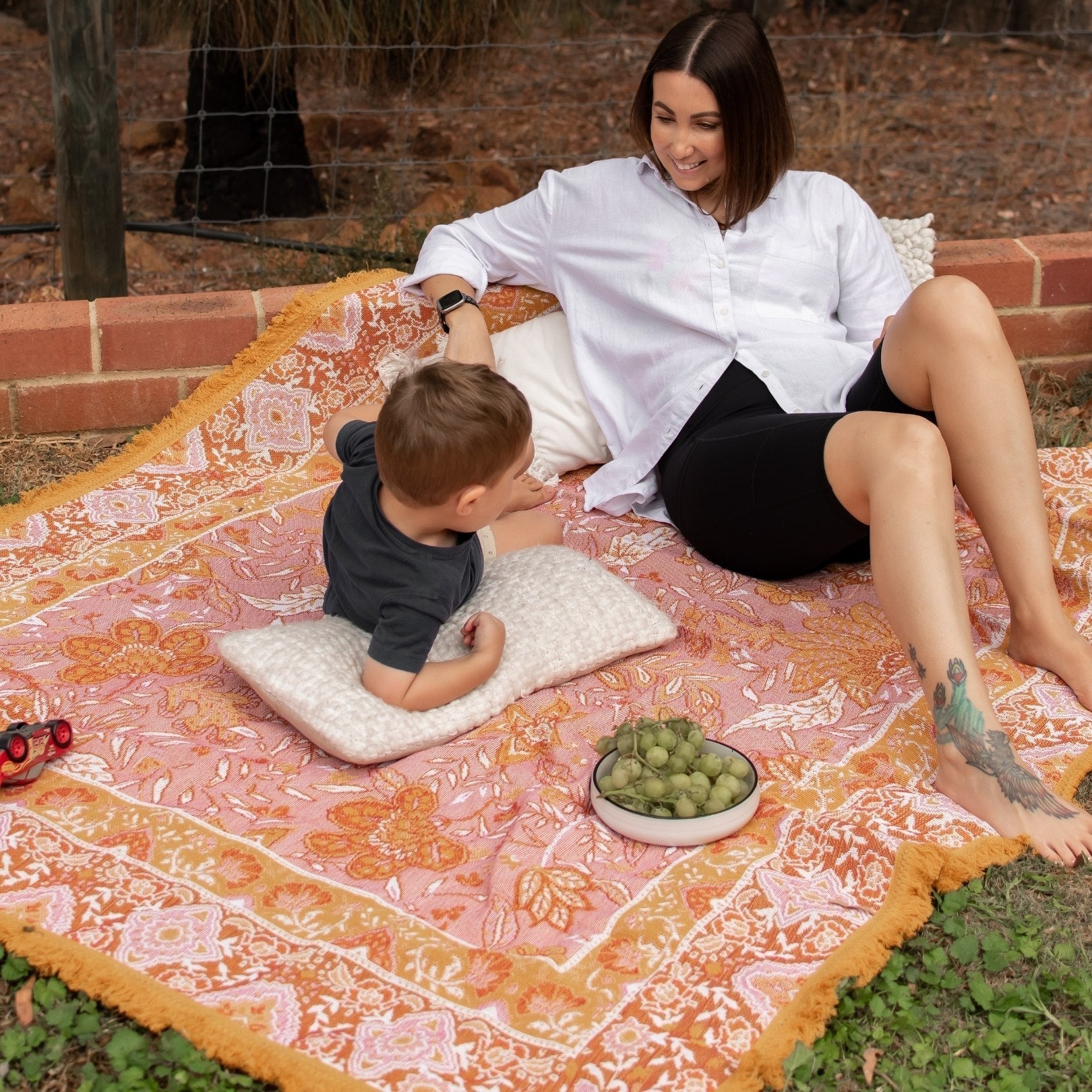 Del Sol Woven Picnic Rug XL - Image 21