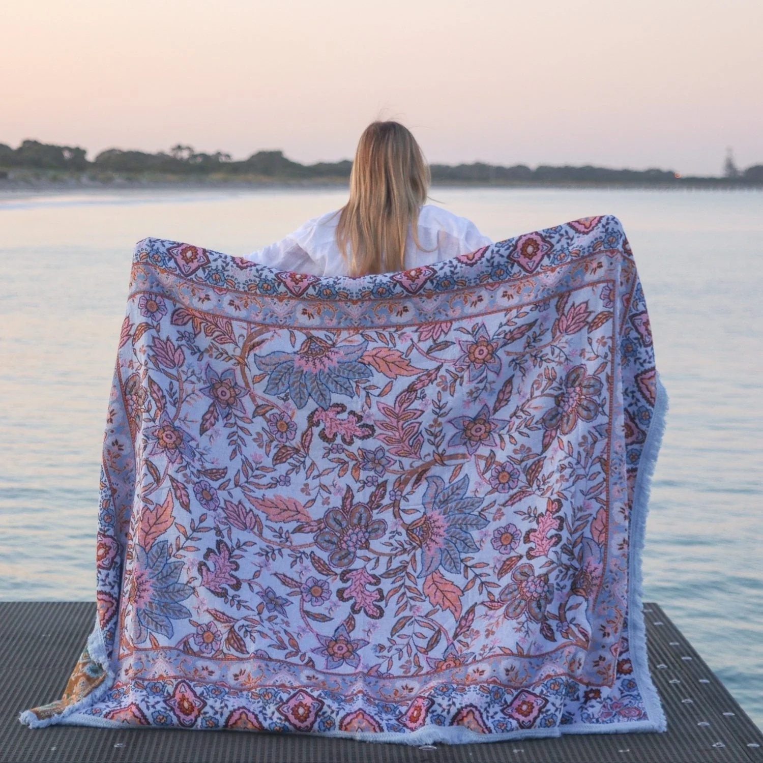 Fleur Woven Picnic Rug XL - Image 10