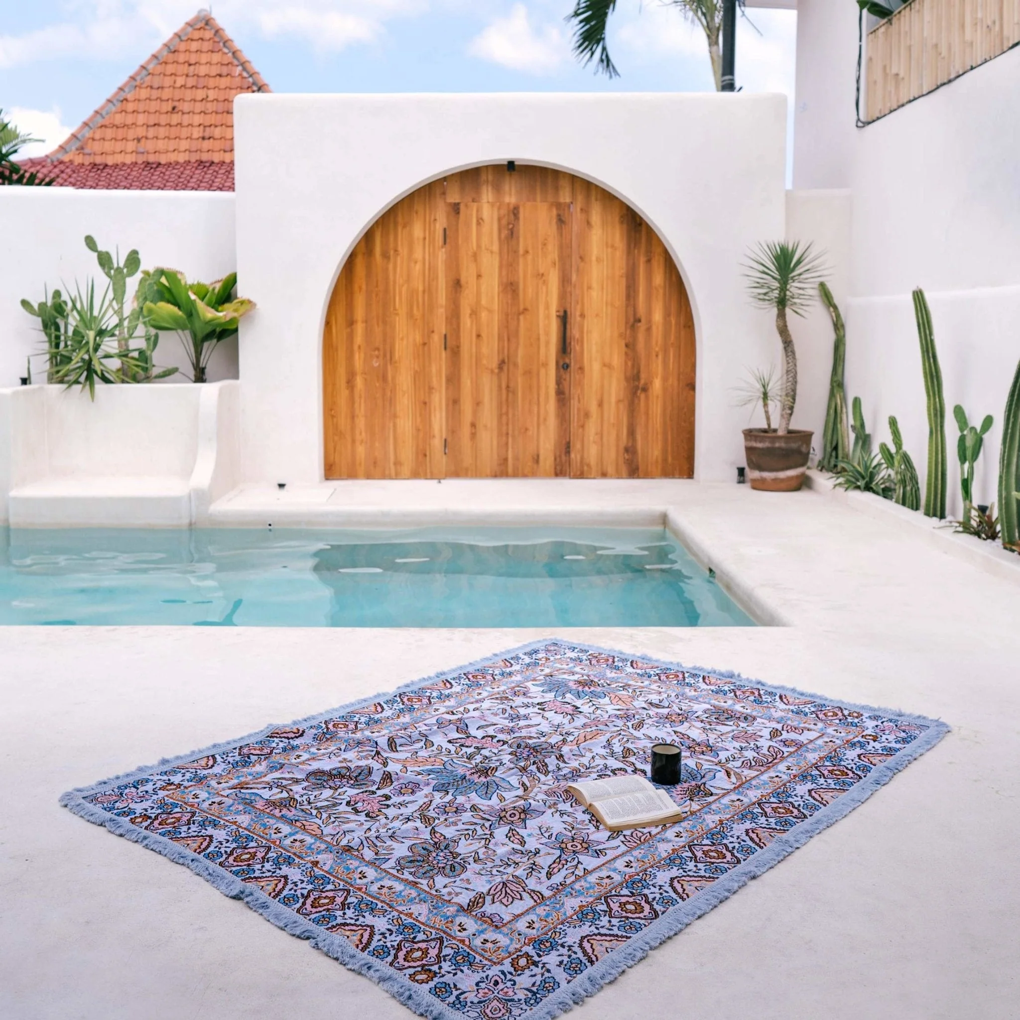 Fleur Woven Picnic Rug XL - Image 11