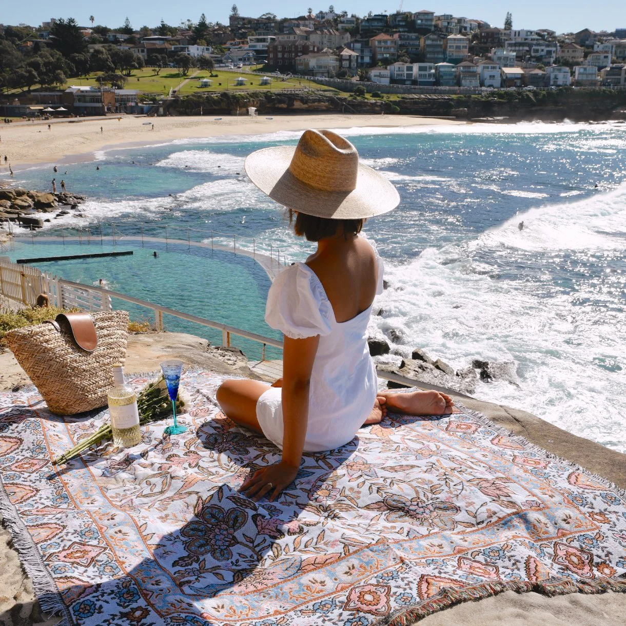 Fleur Woven Picnic Rug XL - Image 17