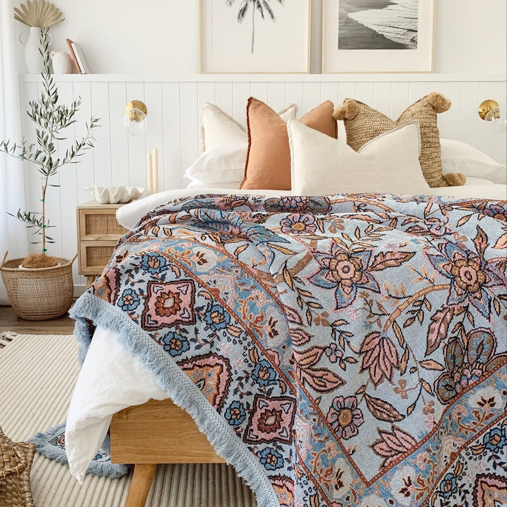 Fleur Woven Picnic Rug XL - Image 5