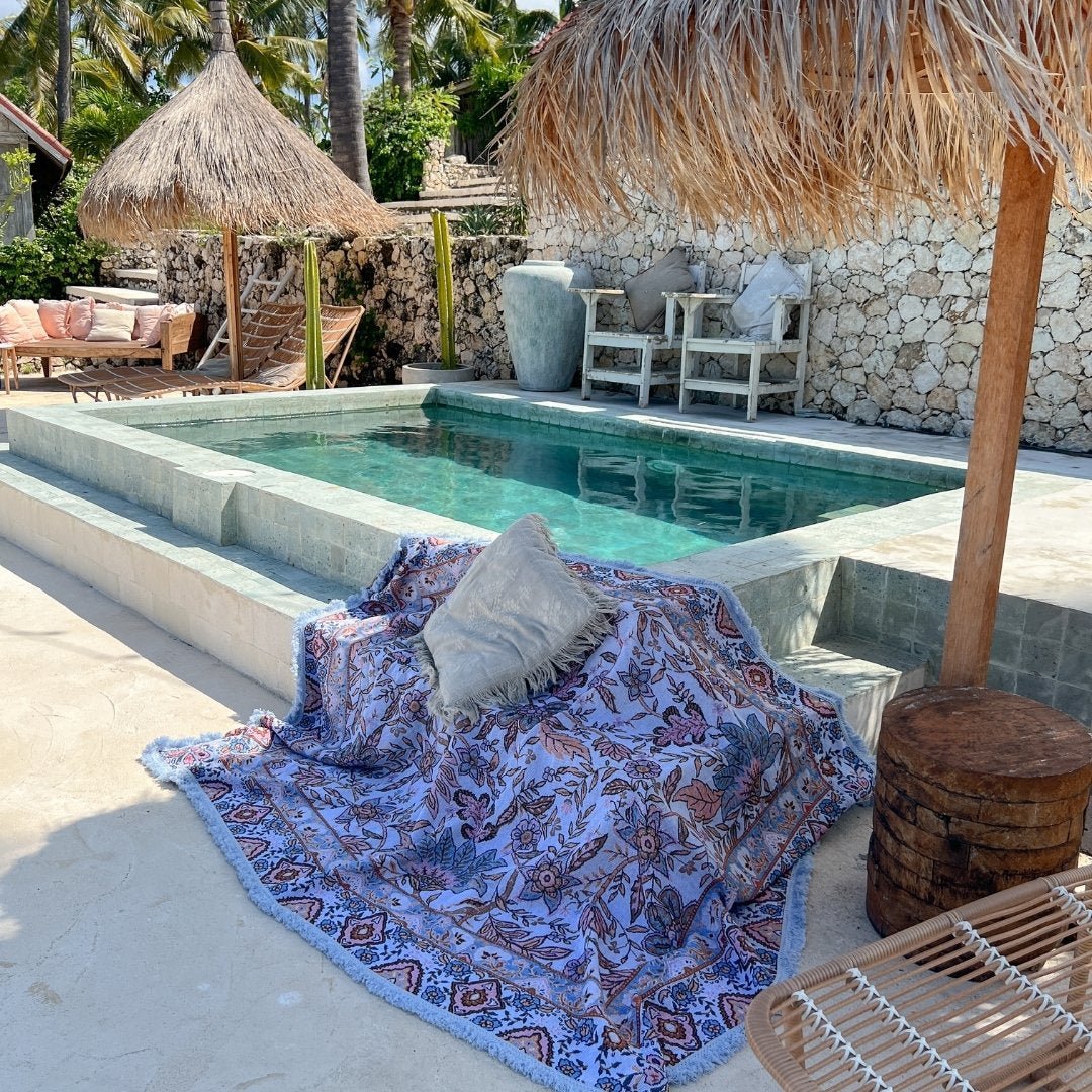 Fleur Woven Picnic Rug XL - Image 9