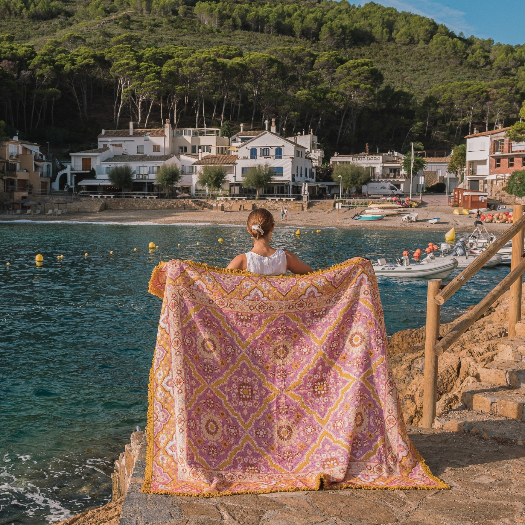 Goldie Woven Picnic Rug XL - Image 14