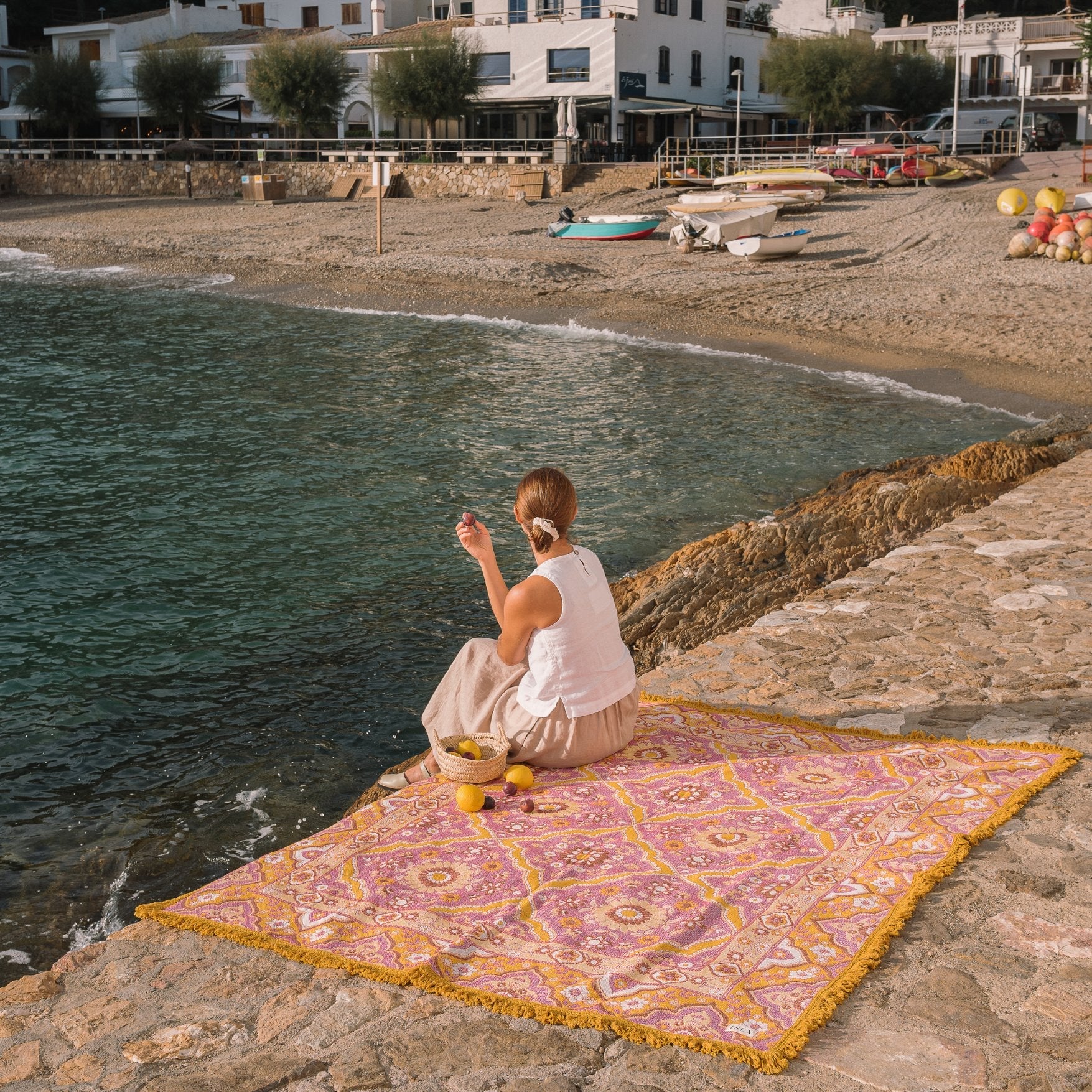 Goldie Woven Picnic Rug XL - Image 6