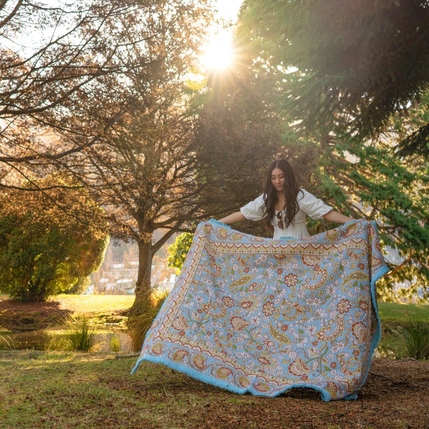 Nikau Woven Picnic Rug XL - Image 7