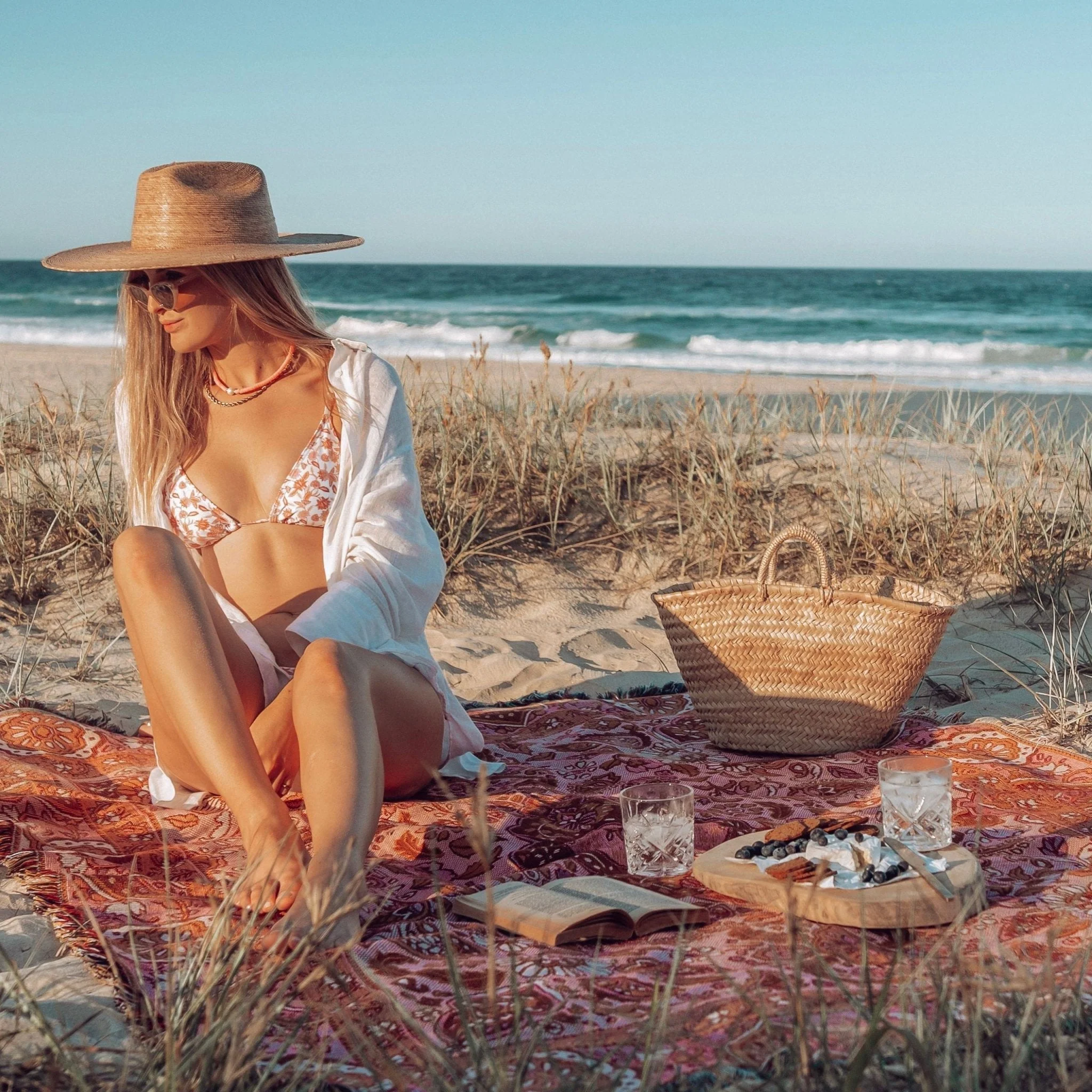 Sahara Woven Picnic Rug XL - Image 11