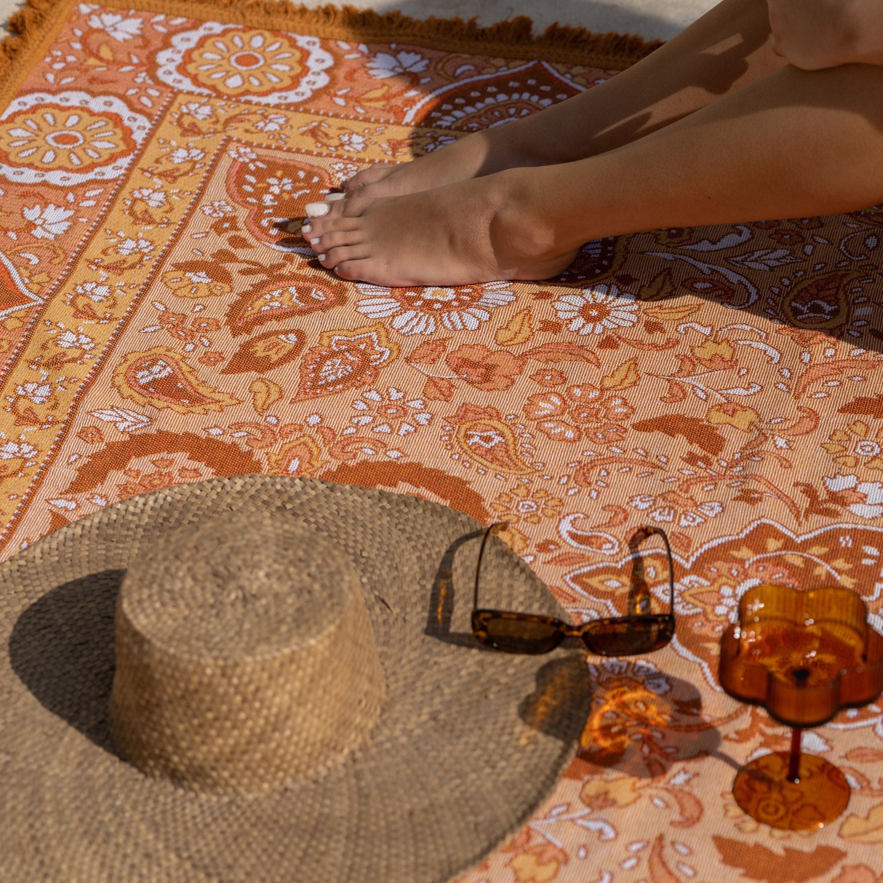 Samba Woven Picnic Rug XL - Image 9